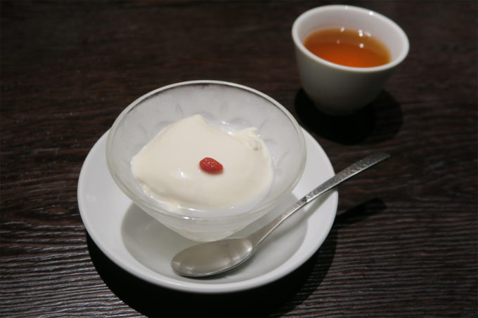 22_デザートに杏仁豆腐