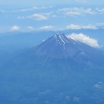 富士山の表面がよくわかります